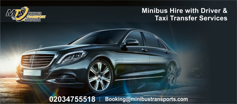MTS Minibus hire with Driver &amp; taxi transfer services
